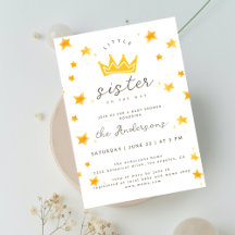 Petite Soeur Sur Le Chemin Boho Stars Baby shower