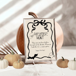 Invitation Petite sucette Chasse au trésor Jeu de Baby Shower
