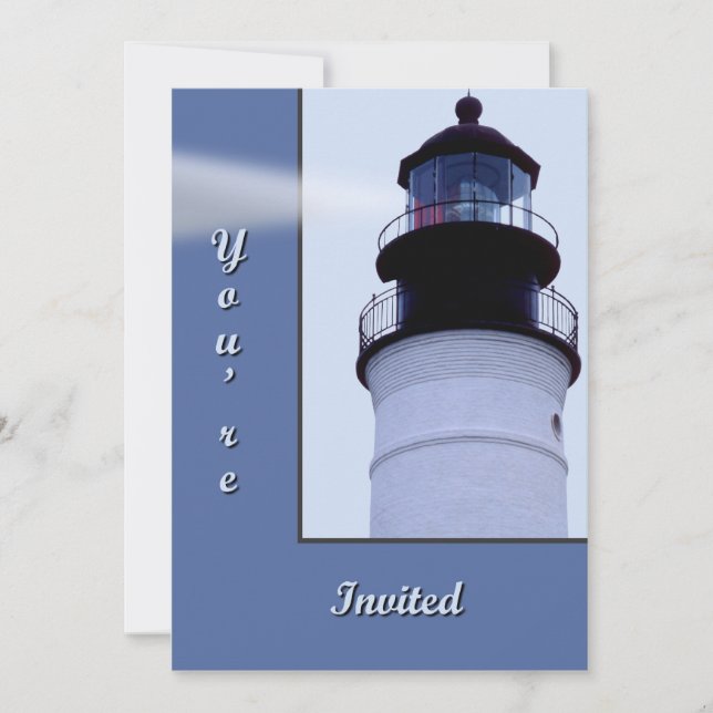 Invitation Phare de Key West (Devant)