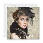 Photo 100e anniversaire bonjour 100