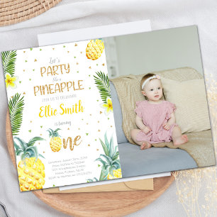 Invitation Photo 1er Anniversaire Anniversaire Anniversaire I
