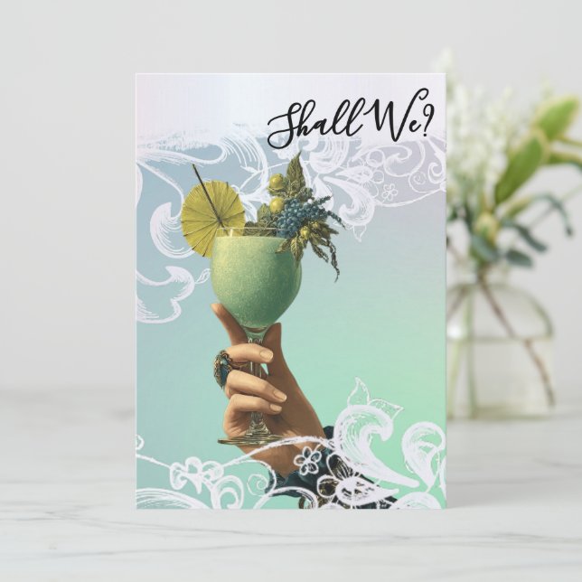 Invitation *~* PHOTO A101 Cocktail Orné 2 EVJF (Debout devant)