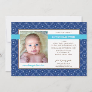 Invitation PHOTO BAPTISM INVITE : glory 8L