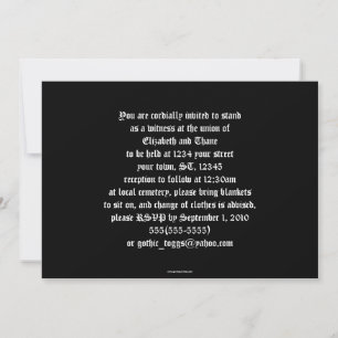 Invitation photo Black Satin et Red Rose Croix