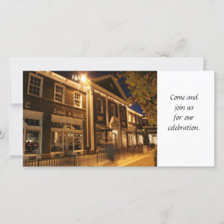 Invitation photo Carré Shaker
