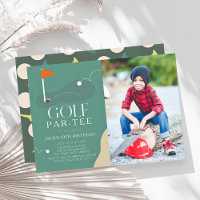 Photo d'allée de parcours de golf pour l'anniversa