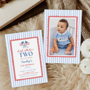 Invitation Photo de 4 juillet Prépa Patriotique pour un 2ème