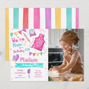Invitation photo de cuisson