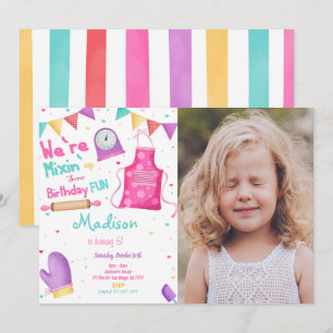 Invitation photo de cuisson