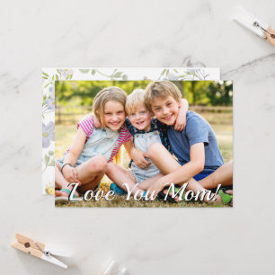 Invitation Photo de famille, Bonne fête des mères