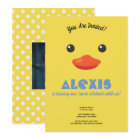 Invitation photo de la fête d'anniversaire de la f