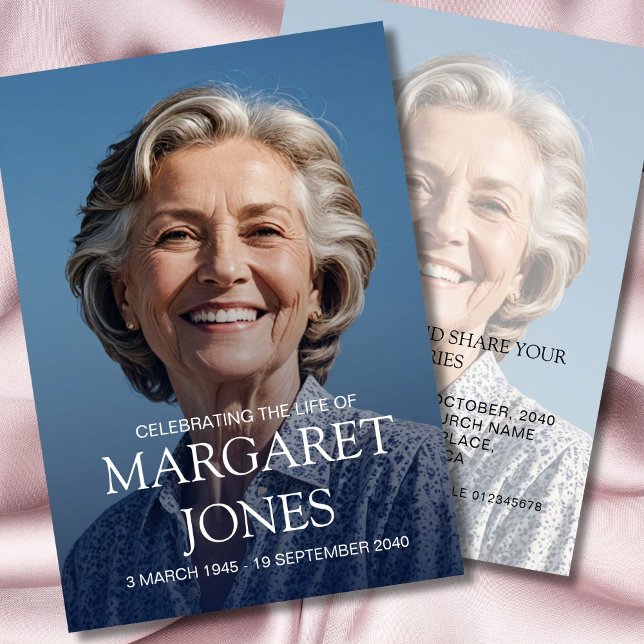 Invitation Photo de la fête moderne de la vie (Créateur téléchargé)