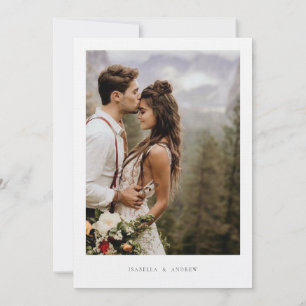 Invitation Photo de maison aquarelle italienne