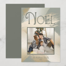 Photo de Noël Moderne Noel Or Brush Strots