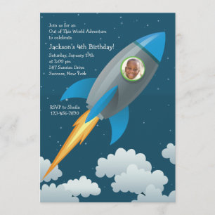 Invitation photo de Space Traveller