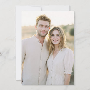 Invitation Photo de style de vie beige serein