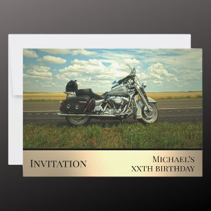 Invitation photo d'événement d'anniversaire sur le