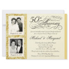 Invitation photo fantaisie 2 pour le 50e anniversa