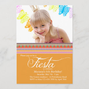 Invitation photo Fiesta