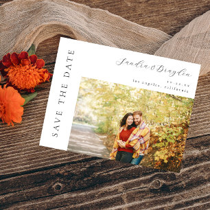 Invitation Photo H MOD Simple Enregistrer la date