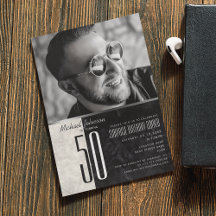 Photo Homme 50e anniversaire