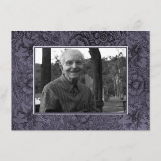 Invitation Photo In Love Memory Memoriam Death Notice