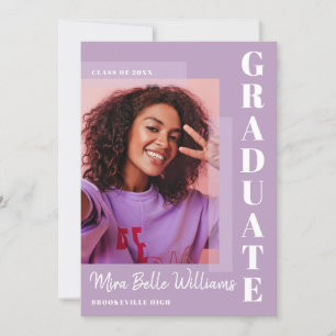Invitation Photo Moderne simple tendance Cassis
