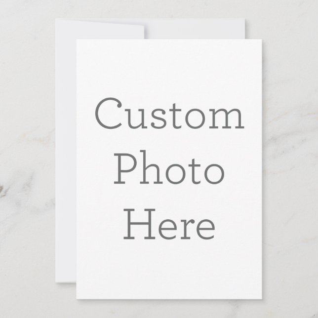 Invitation photo personnalisée (Devant)