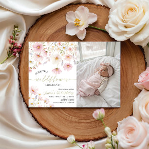 Invitation photo pour le 1er anniversaire de Wildf