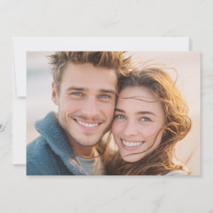 Invitation Photo Réaliste Chaleureuse Joyeuse
