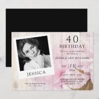 Photo Sophistiquée Classique Anniversaire féminin