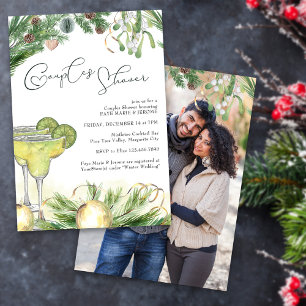 Invitation Photographie de Mistletoe Margarita sous la douche