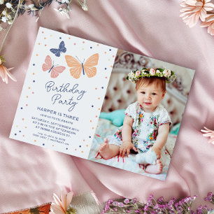Invitation Photographie moderne neutre pour les femmes Invita