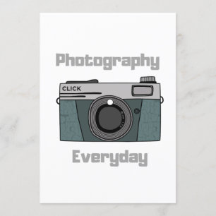 Invitation Photographie tous les jours