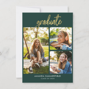 Invitation Photos de remise de diplômes 2026 Fête de fin d'ét