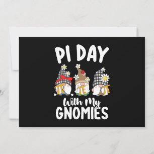 Invitation Pi Day Avec Mes Gnomes Drôle Mathématiques Mathéma