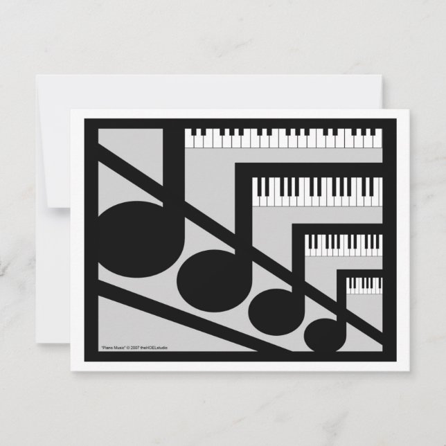 Invitation Piano Music (Devant)