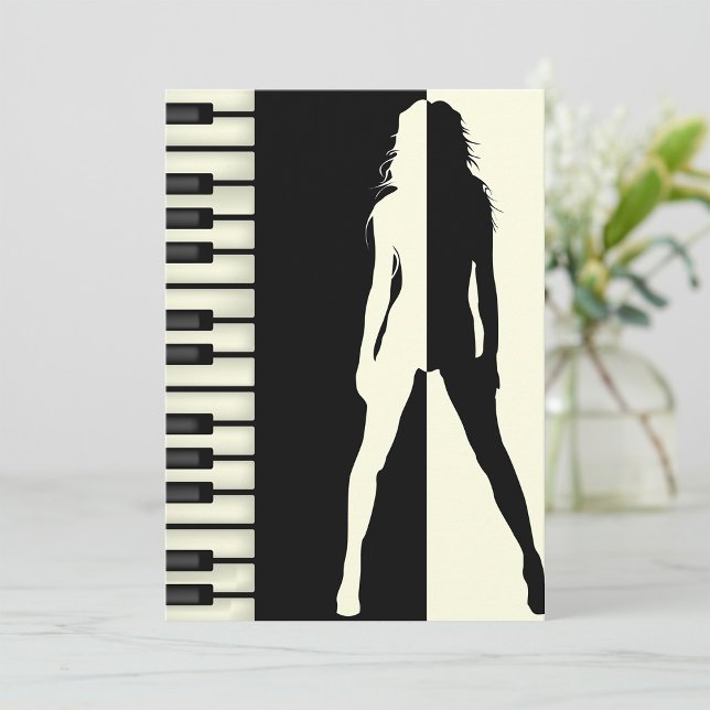 Invitation Piano Woman (Créateur téléchargé)