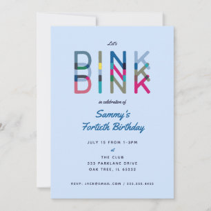 Invitation Pickleball Party Sports permet Dink Party Invitati