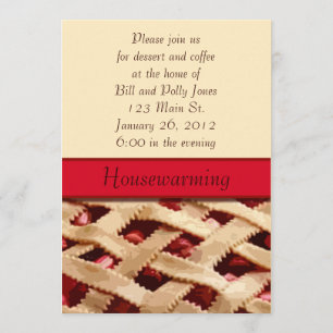 Invitation Pie Houseécher