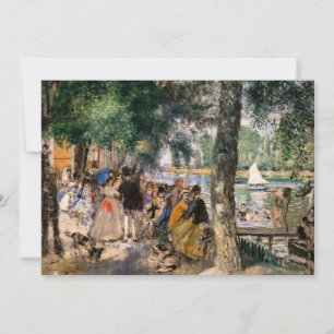 Invitation Pierre-Auguste Renoir - Baignade dans la Seine