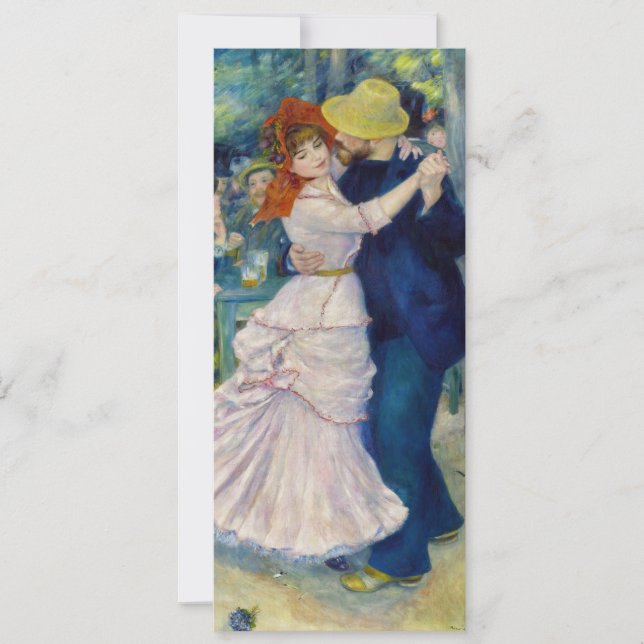 Invitation Pierre-Auguste Renoir - Danse à Bougival (Devant)