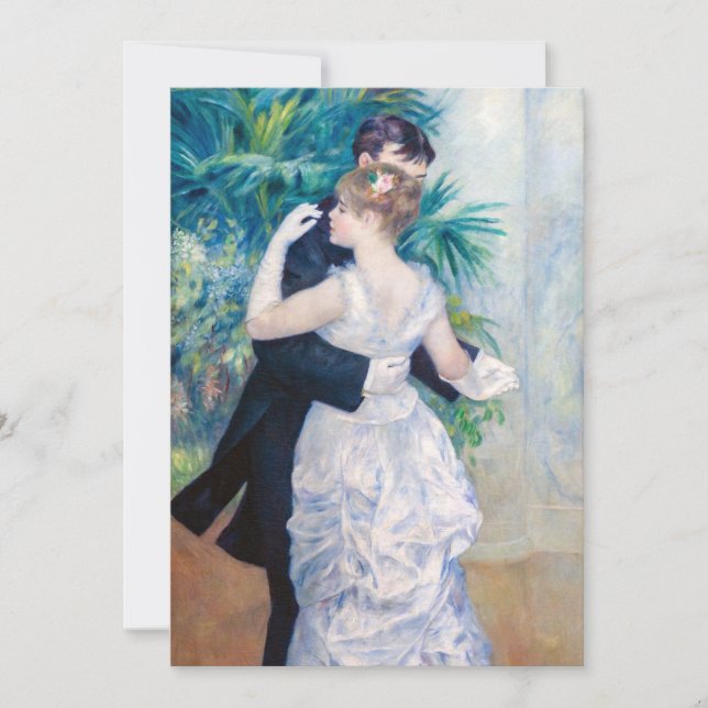 Invitation Pierre-Auguste Renoir - Danse urbaine (Devant)