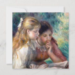 Invitation Pierre-Auguste Renoir - Lecture