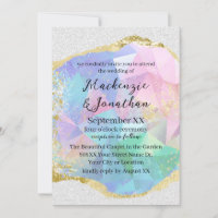 Pierre précieuse opale glamour avec mariage en or