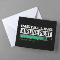 Pilote de Ligne Chargement Drôle Étudiant Pilote