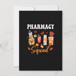 Invitation Pilules amusantes de l'équipe de pharmacie coût d'