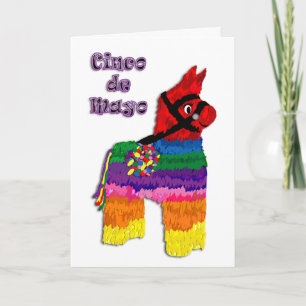 Invitation Pinata Cinco De Mayo de cheval