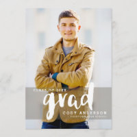 Pinceau moderne Graphic Grad Lettré | Diplôme