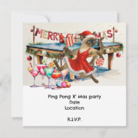 Ping Pong thème de Noël pour les Amoureux de les c
